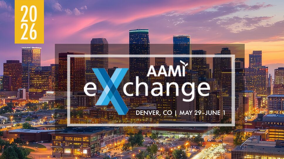 AAMI eXchange 2026 | Denver, CO | May 29th - June 1st, 2026